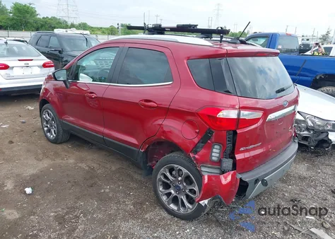 2018 Ford Ecosport Titanium z USA, uszkodzony, nr VIN MAJ6P1WL8JC165345